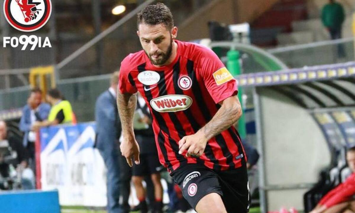 Il Foggia cede a Palermo e Kragl posta il video di una punizione... - Immagine in evidenza: Oliver Kragl - crediti foto: Foggia Calcio 1920