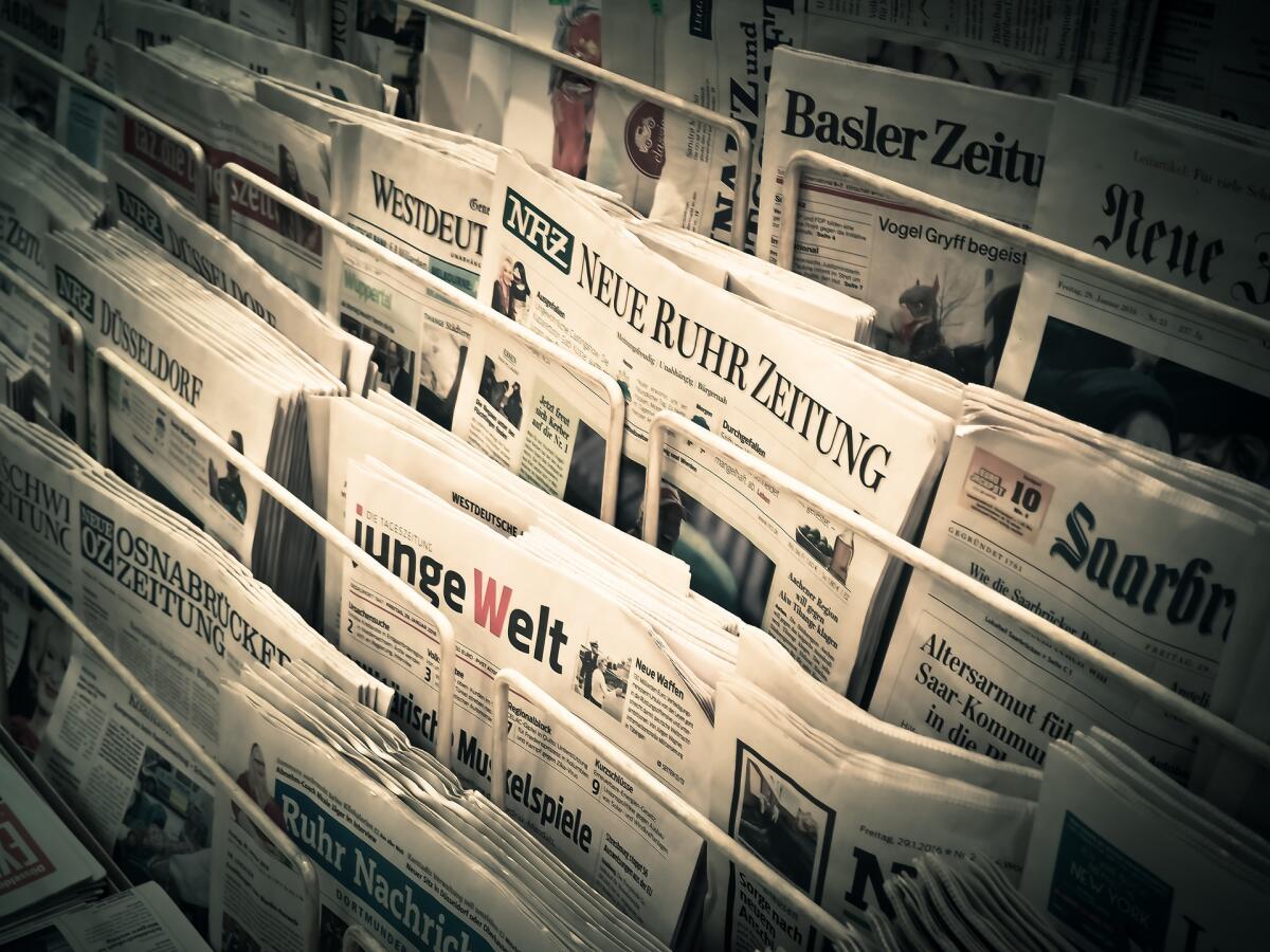 Rassegna stampa, le prime pagine dei quotidiani sportivi di oggi - Immagine in evidenza: foto di Hands off my tags! Michael Gaida da Pixabay