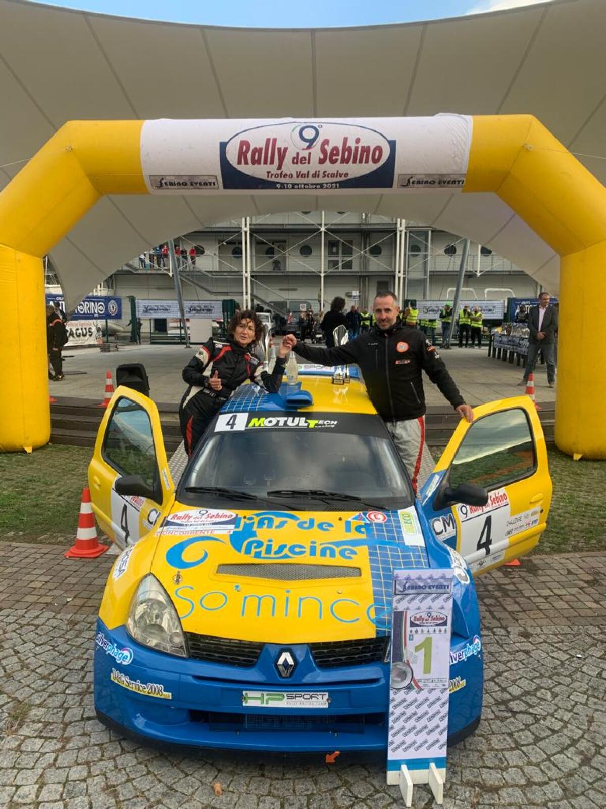 HP SPORT RRT E AUDIRAC VITTORIOSI AL RALLY DEL SEBINO - 
