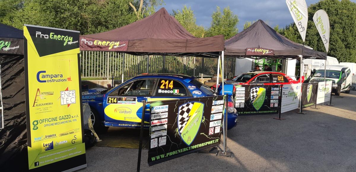 AL RALLY DUE VALLI GRANDE PRESTAZIONE DELLA PRO ENERGY MOTORSPORT - 