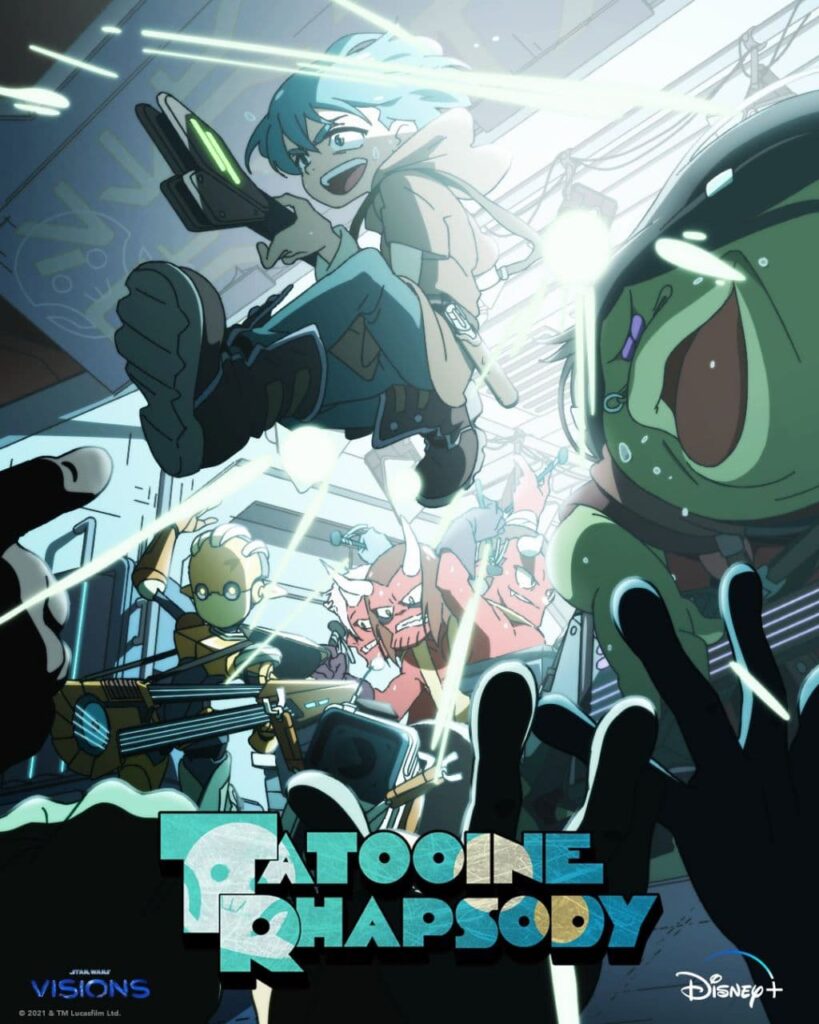 Gli splendidi poster di Star Wars Visions e il loro significato