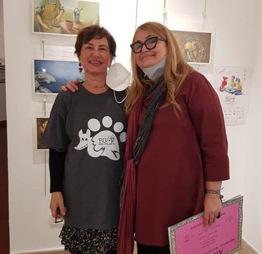 A destra Milena Tancredi