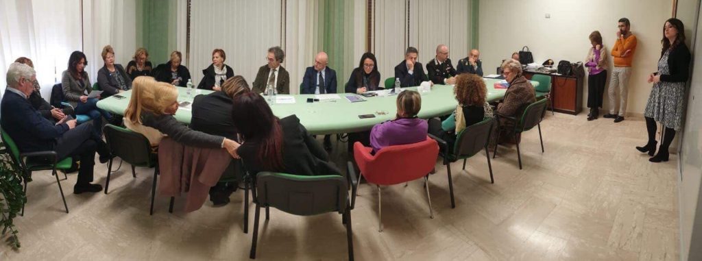 Task force presso Viola Dauna (foto dicembre 2019)