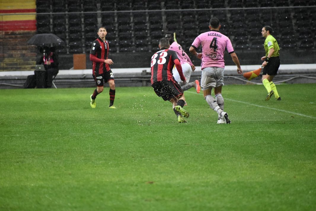 Uno scatto di Foggia-Palermo 2-0 (Serie C - girone C, stagione 2020/2021) - crediti: foto di Luigia Spinelli