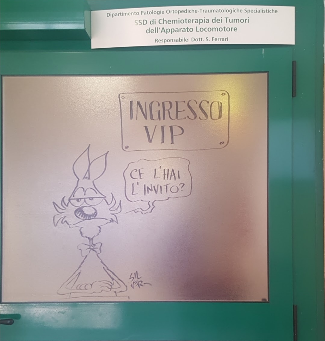 Il cuore di AGITO è a Bologna e pulsa per portare linfa vitale nel Reparto di Chemioterapia dei tumori dell'apparato locomotore dell’Istituto Ortopedico Rizzoli.
