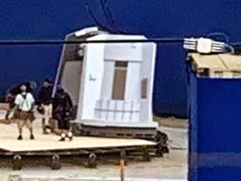 Una struttura dal set di The Mandalorian.Da: MSW