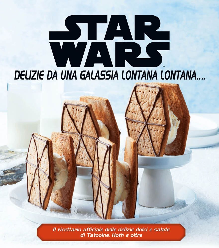 Copertina dello splendido ricettario di Star Wars