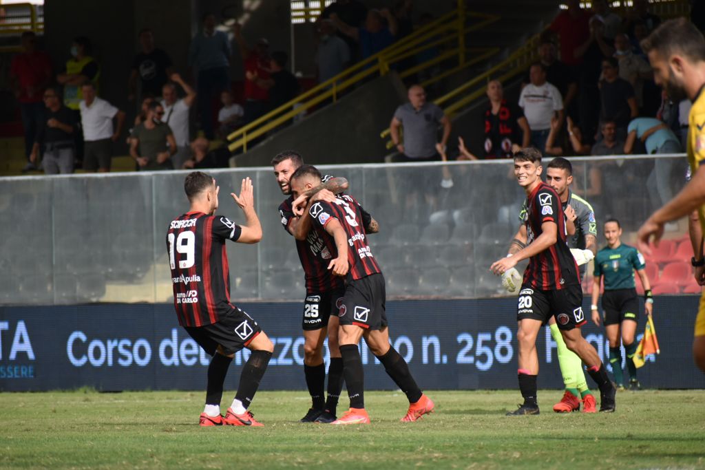 Uno scatto di Foggia-Juve Stabia 1-1 (Serie C - girone C, stagione 2021/2022) - crediti: foto di Luigia Spinelli