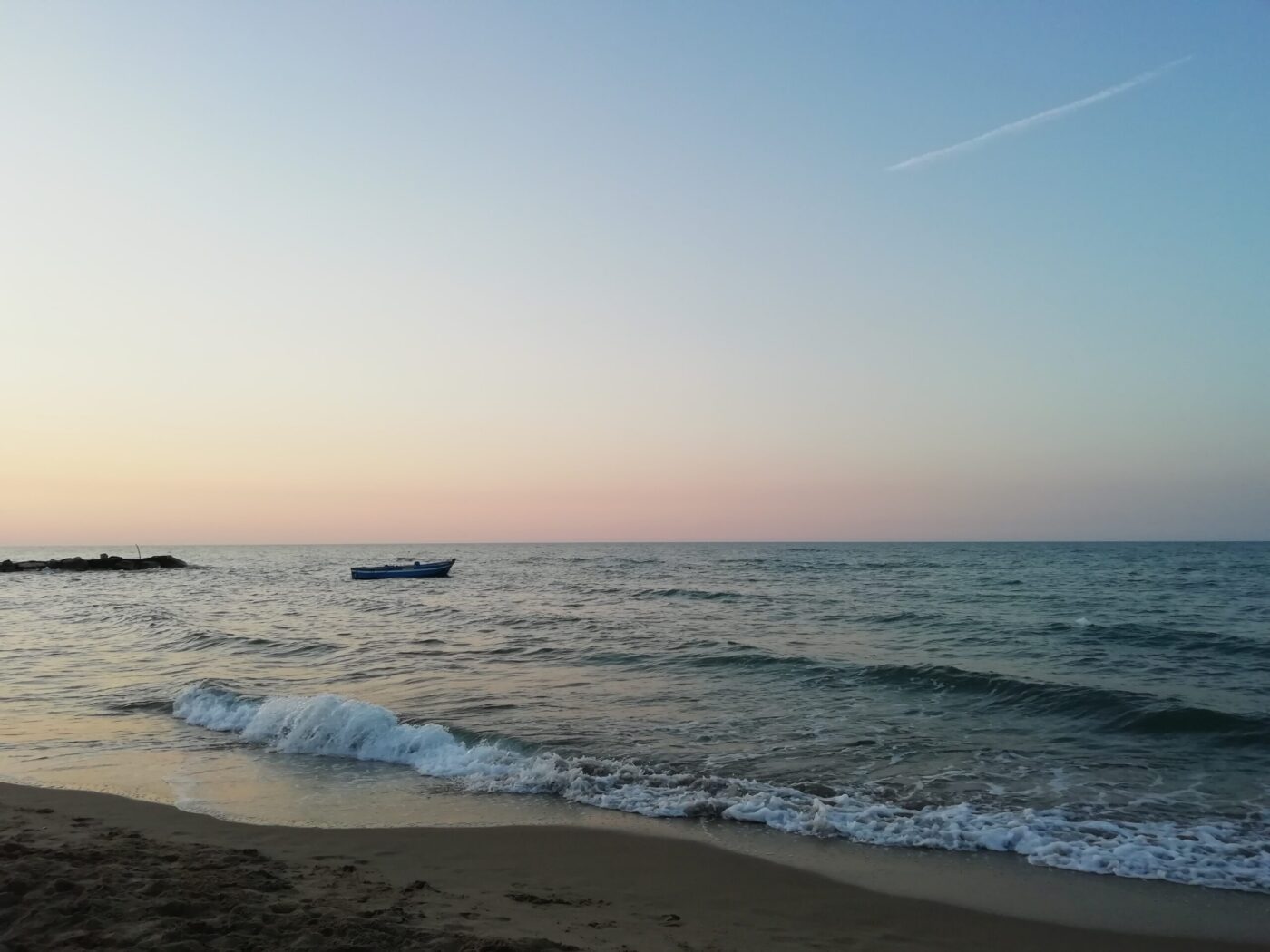 Lungomare al tramonto - Marina di Chieuti