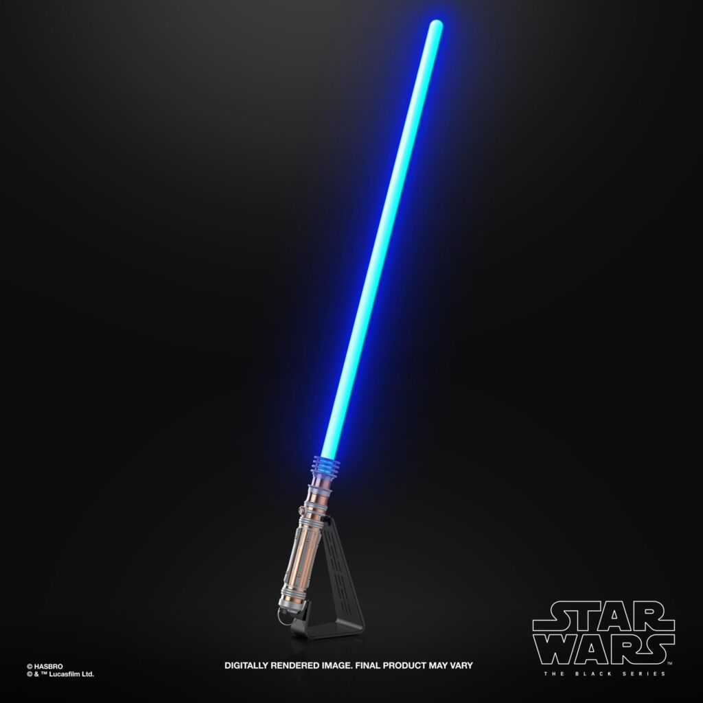 La bellissima replica della spada laser di Leia