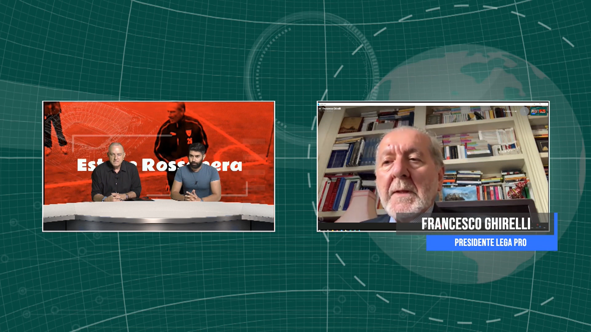 Il presidente Lega Pro, Francesco Ghirelli, ad "Estate Rossonera" - dalla trasmissione andata in onda su Foggia TV il 16/07/2021