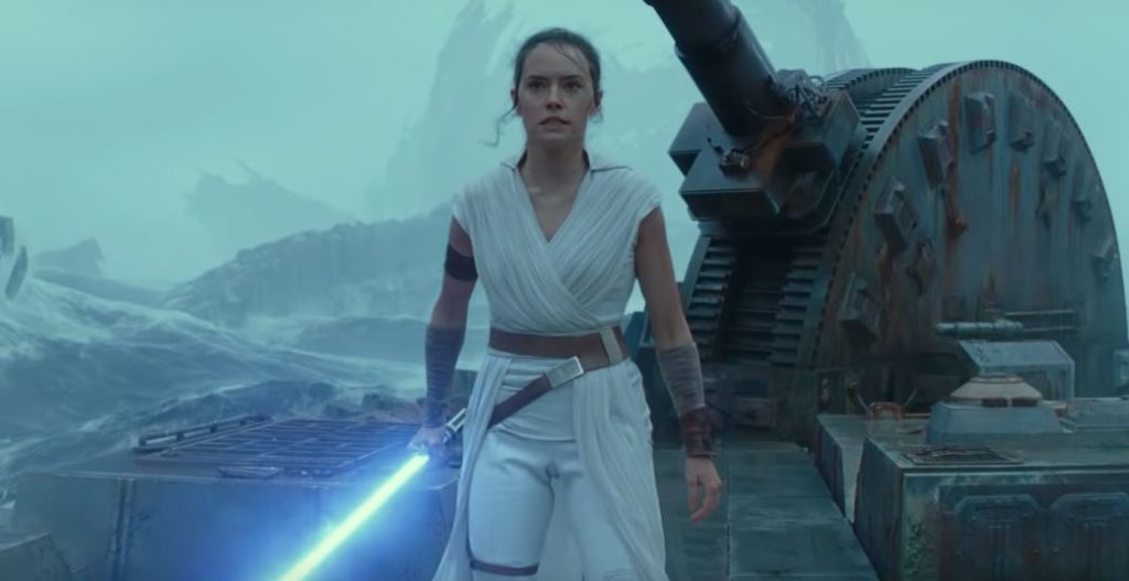 Rey in Star Wars The Rise of Skywalker