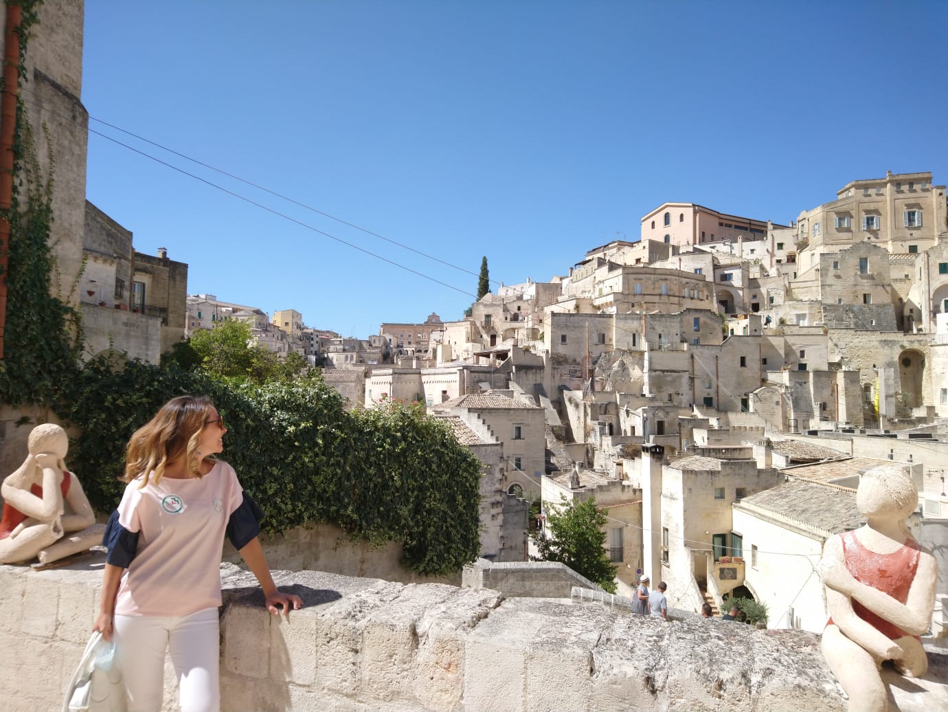 Eleonora a Matera ("Riccia di Mare". Metti un giorno a Matera")