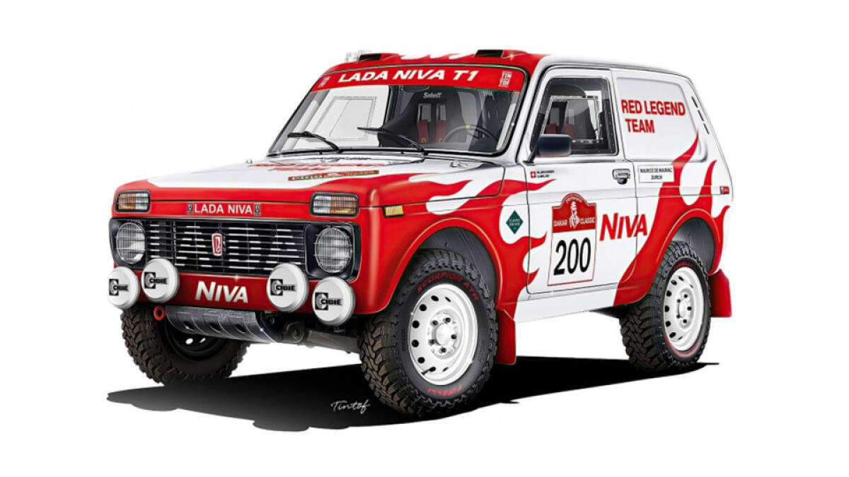 La mitica Lada Niva torna alla Dakar! - 