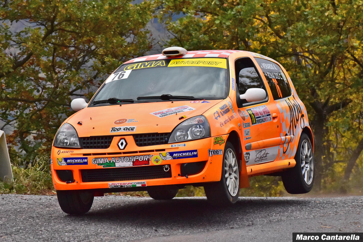 LANTERNA CORSE RALLY TEAM, UN PODIO DI CLASSE PER VERARDO - 
