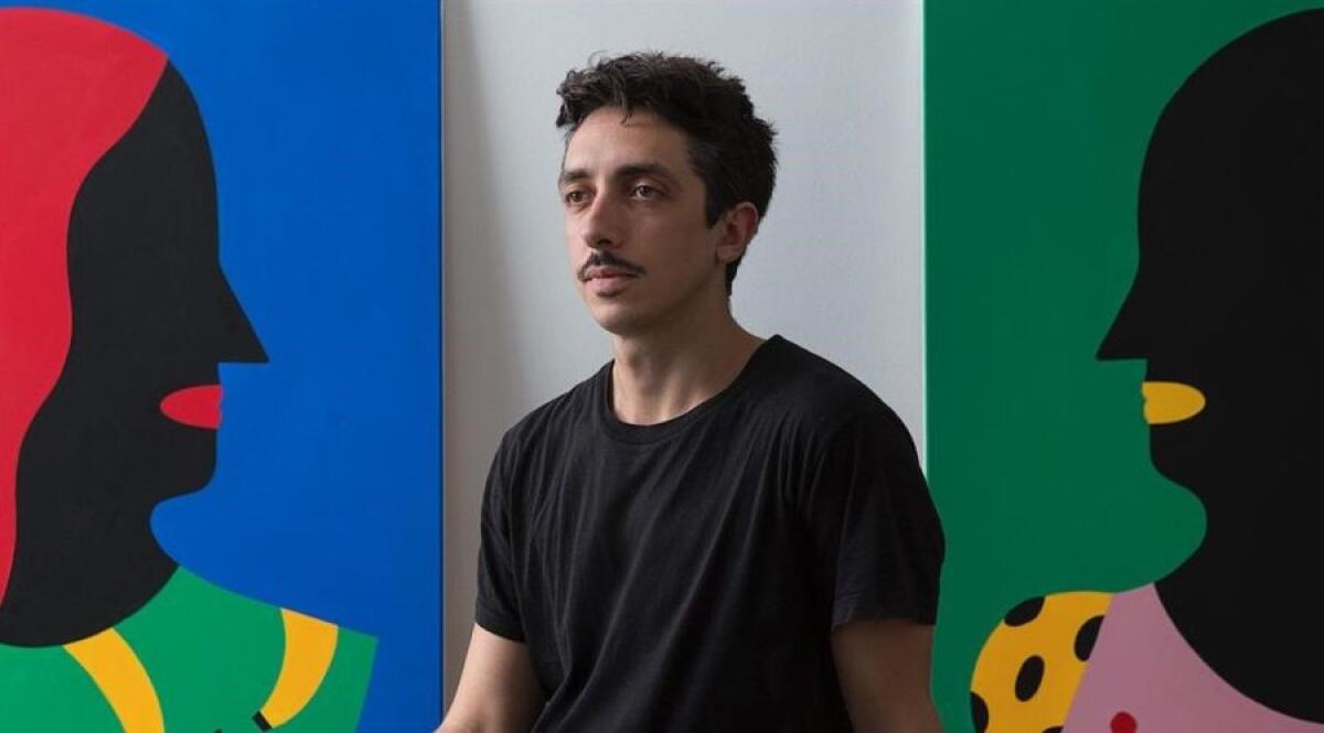 La griffe di Agostino Iacurci sulla facciata della Pinacoteca ‘900 - Agostino Iacurci (foto da Vita.it)
