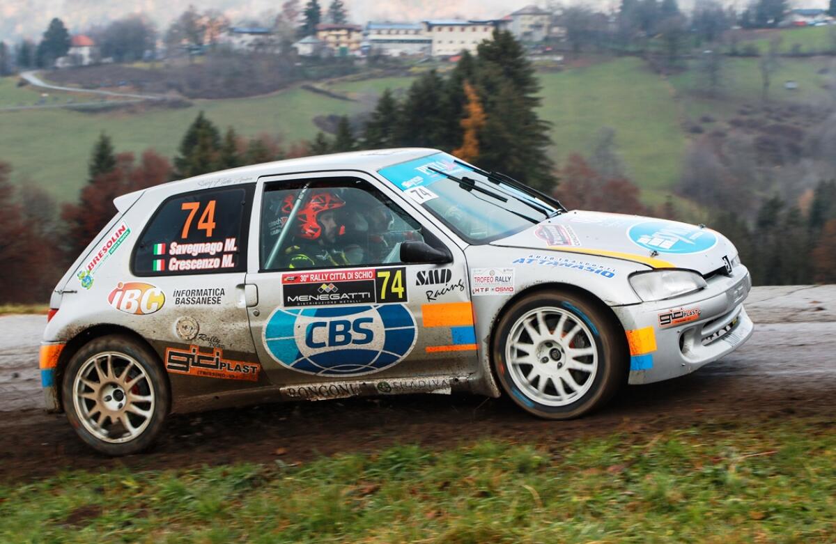 Per Farina strepitosa tripletta al Rally Valle Imagna,  Crescenzo primo di Classe a Schio - 