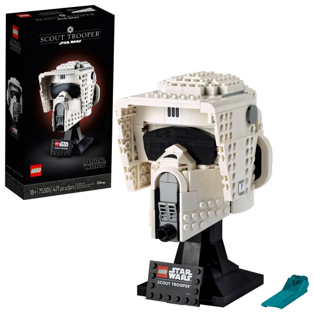 Nuovo set lego - elmo da scout trooper