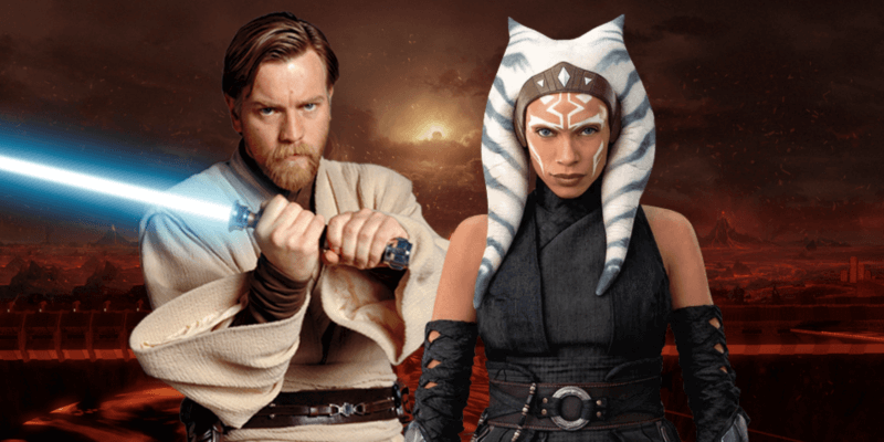 Obi-Wan Kenobi e Ahsoka Tano