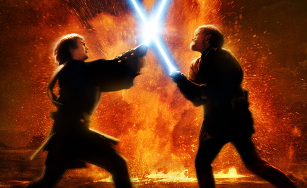L'epico duello su Mustafar tra Anakin e Obi-Wan.Da: wookieepedia