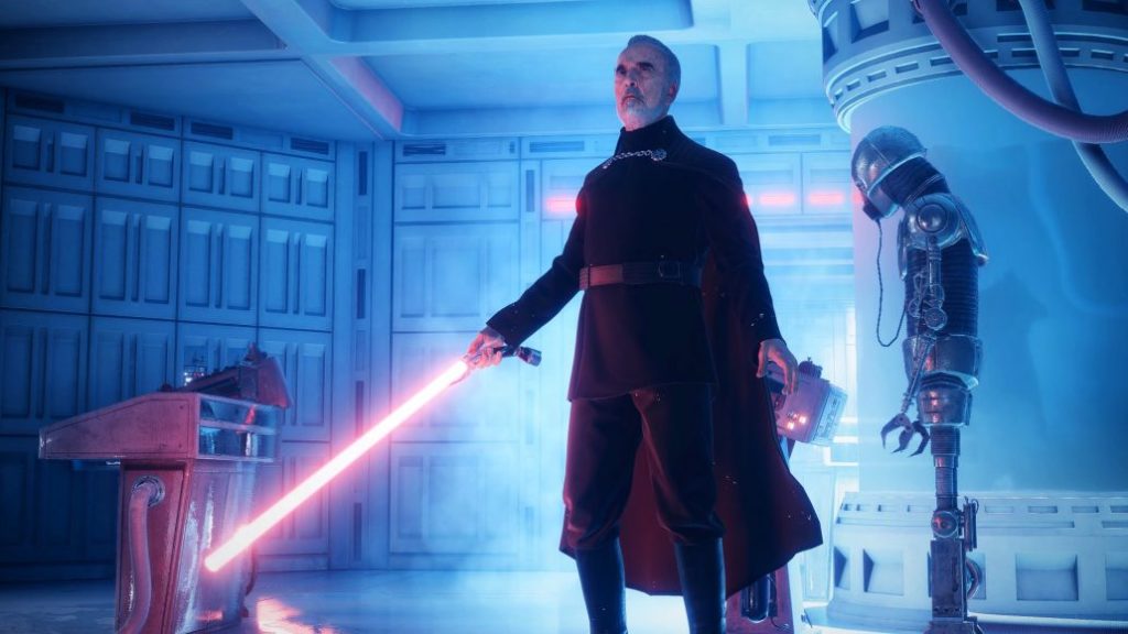 Il Conte Dooku in Battlefront II.Da: msft