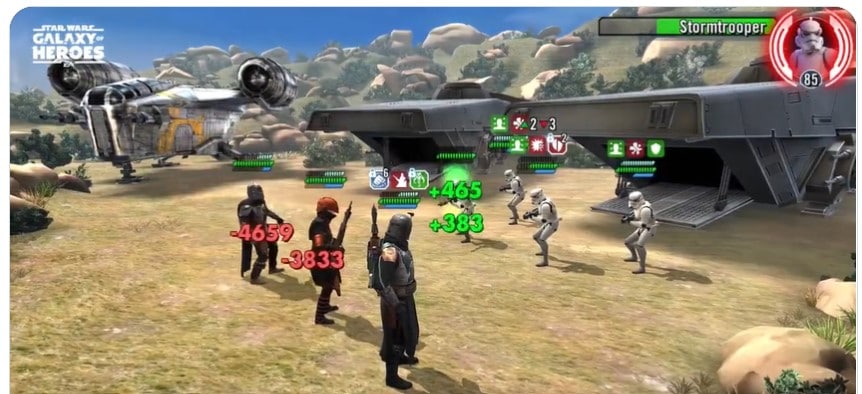 Uno screenshot tratto dal video di presentazione di Scion of Jango