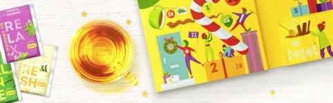 Calendario dell'avvento Lipton. Fonte: Lipton