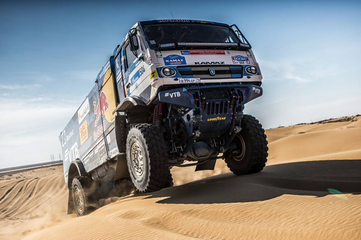 Il vecchio Kamaz 43509 sarà ancora in azione alla Dakar 22' con Karginov e Shibalov (Foto: Kamaz Master Team)