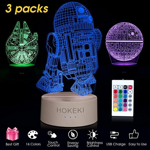 Lampada da notte LED.Da: Amazon