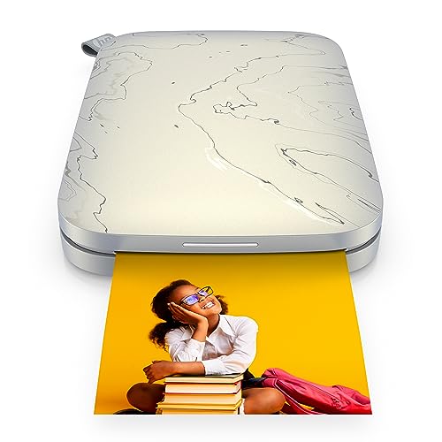 Hp Sprocket Colore Stampante Fotografica Istantanea Portatile, 5.8 X 8.7 Cm, Bianco