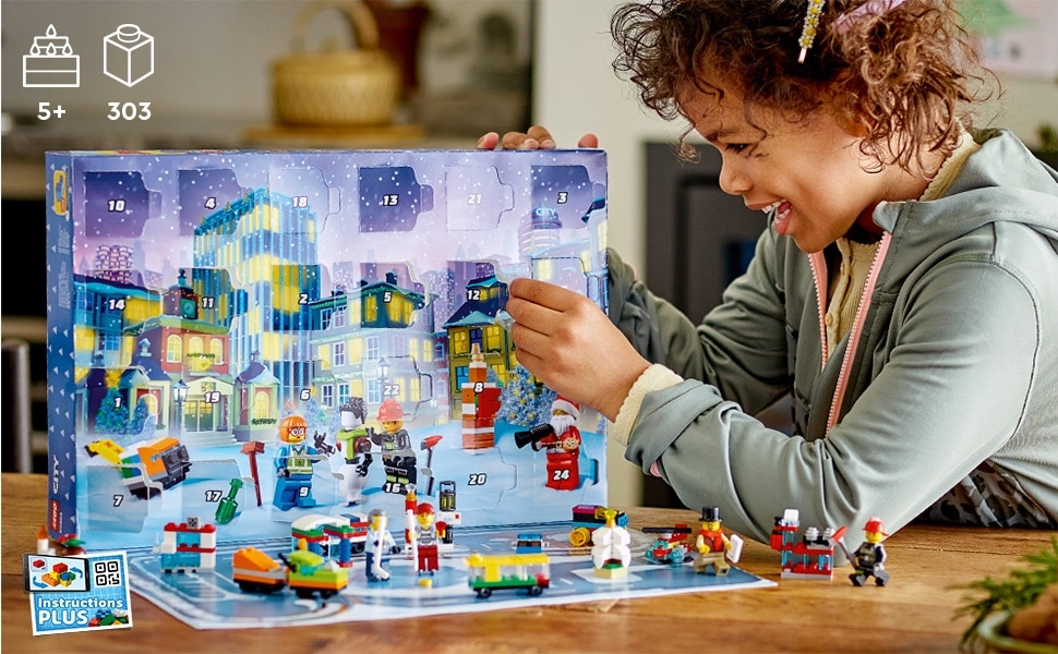 Calendario dell'avvento 2021 LEGO. Fonte: LEGO