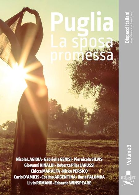 La copertina dell'antologia per la collana "Dispacci Italiani". Fito in pafina di Roberta Jarussi e Giovanni Rinaldi