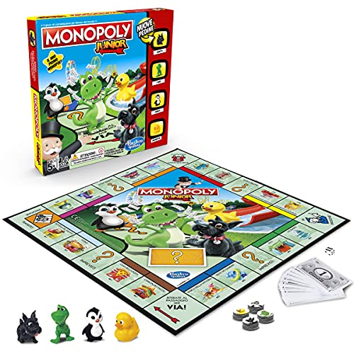 Hasbro Monopoly - Junior (gioco in scatola, Gaming)