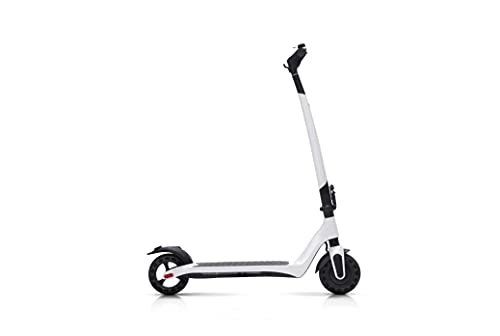 Automobili Lamborghini Al1 Monopattino Elettrico, 13 Kg, Motore 350W, Bianco, 116 X 53 X 118 Cm