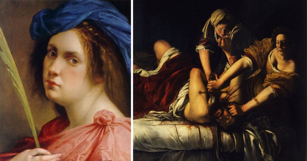 Dipinti di Artemisia Gentileschi (foto VanillaMagazine)