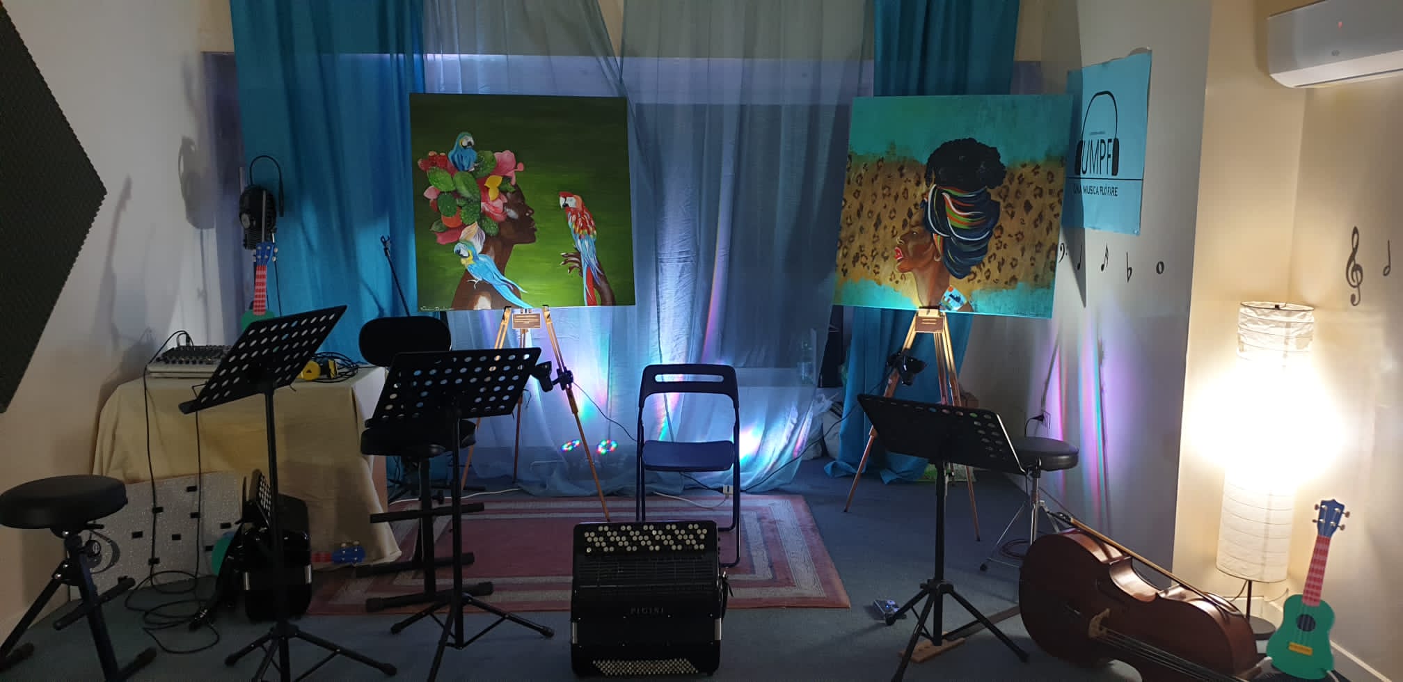 Umpf: omaggio a Peppino Prencipe tra arte e musica al femminile
