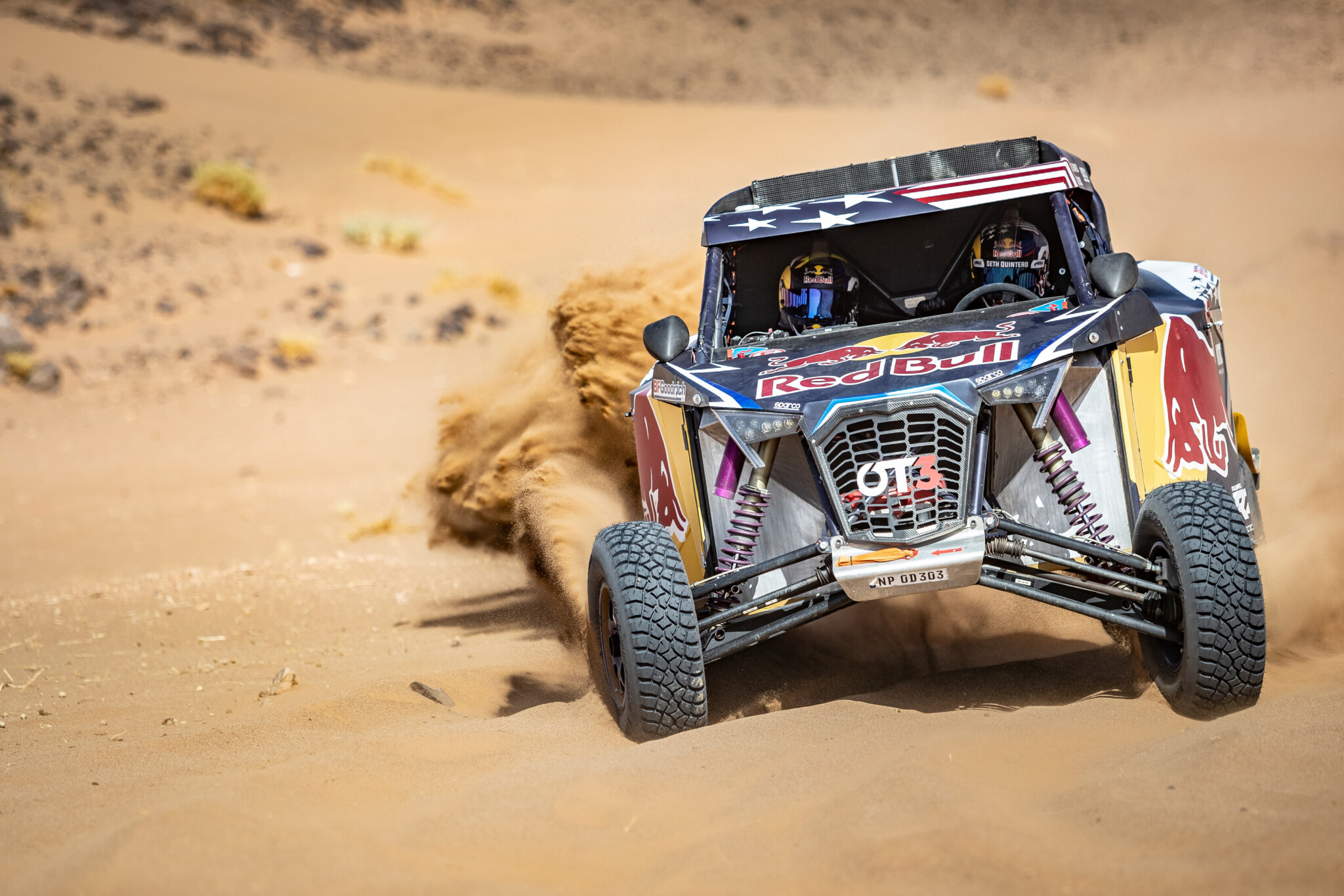 Direttamente dagli States il talento prodigio Quintero che prenderà il via all'UAE Desert Challenge (RB Content Pool)