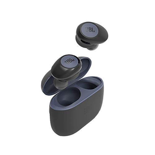 JBL TUNE 125TWS Cuffie In Ear True Wireless Bluetooth, Auricolari senza Fili con Microfono Integrato per Musica, Chiamate e Sport, Fino a 32h di Autonomia, Custodia di Ricarica, Colore Blu