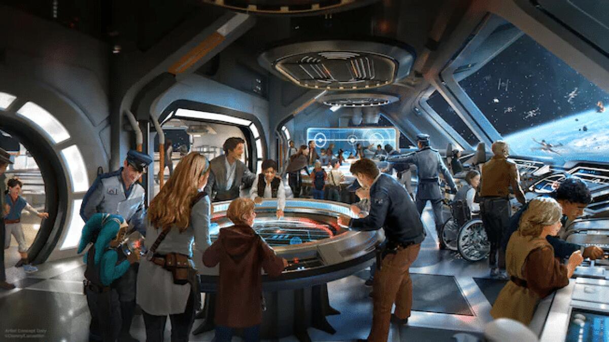 Galactic Starcruiser: un video presenta lo spettacolare hotel di Star Wars! - Concept del Galactic Starcruiser