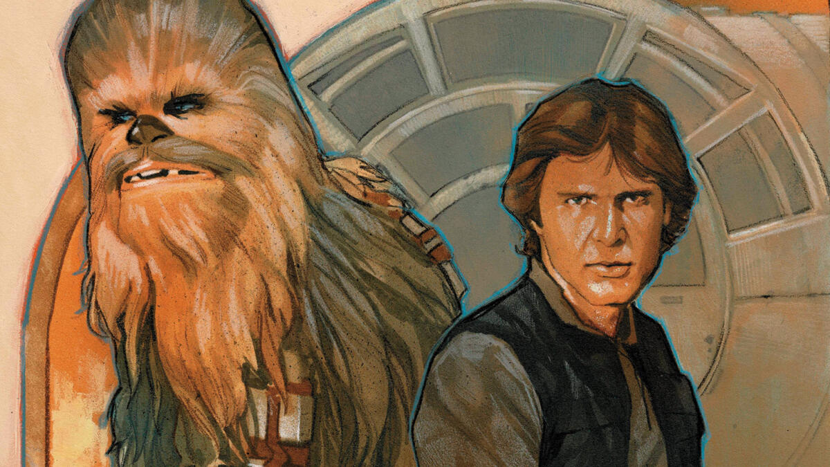 In arrivo una serie a fumetti su Han Solo e Chewbacca! - Cover della serie su Han Solo e Chewbacca.
Da: StarWars.com