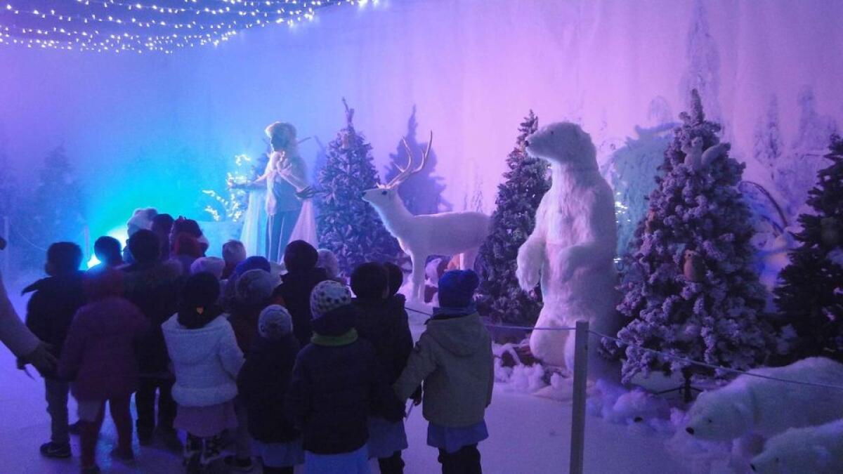 Vendesi casa di Babbo Natale dell’ex villaggio in fiera, con slitta e renne - 