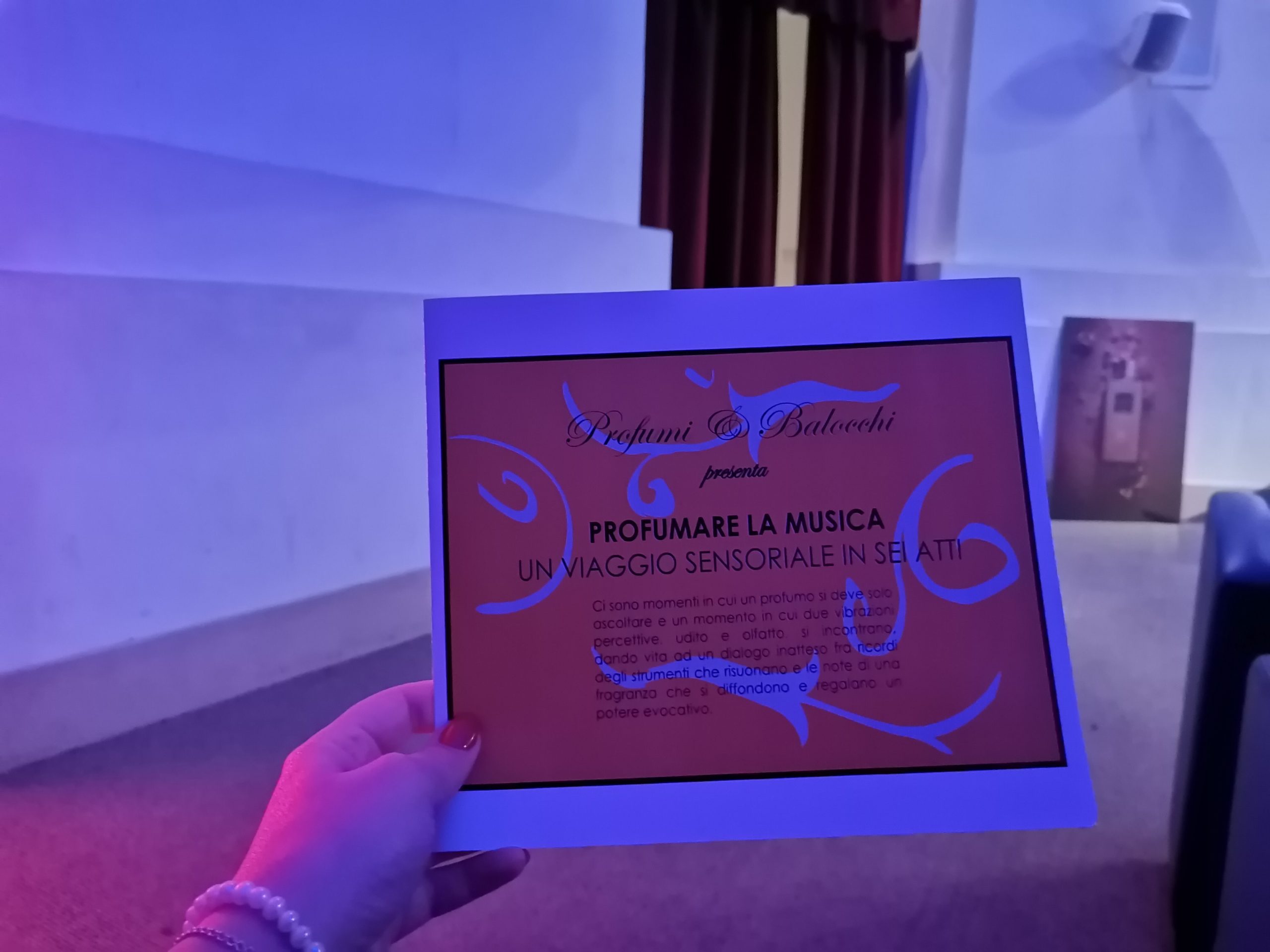 "Avete mai assistito a un concerto olfattivo? A Foggia successo per Profumiamo la musica"