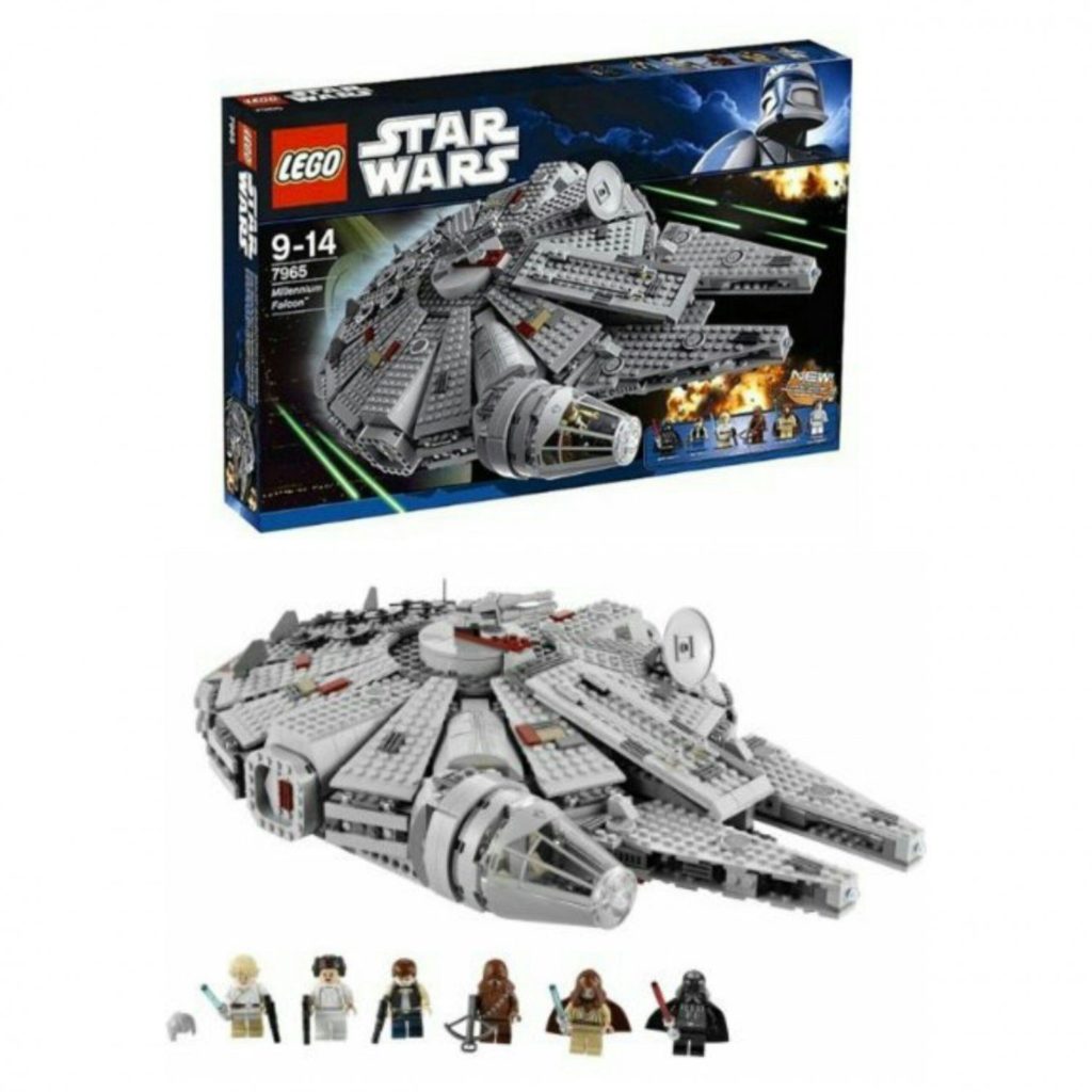 Set Lego Millennium Falcon.Da: pinterest