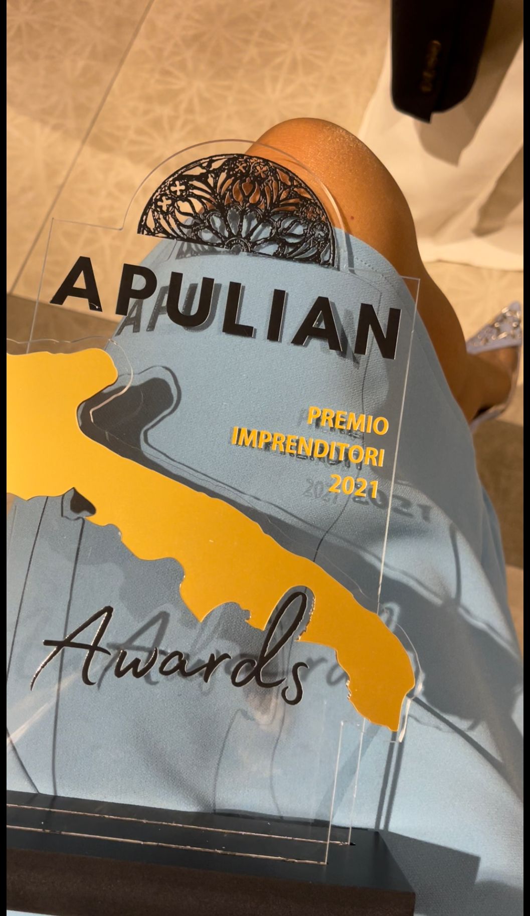 Mary Fabrizio, successo all'Apulian Award 2021