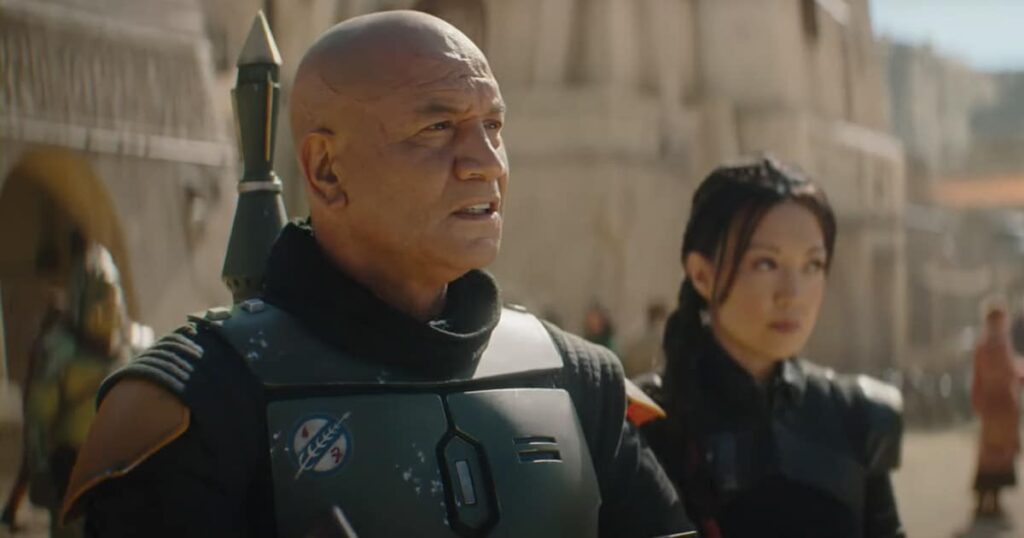 Boba Fett e Fennec Shand nel trailer