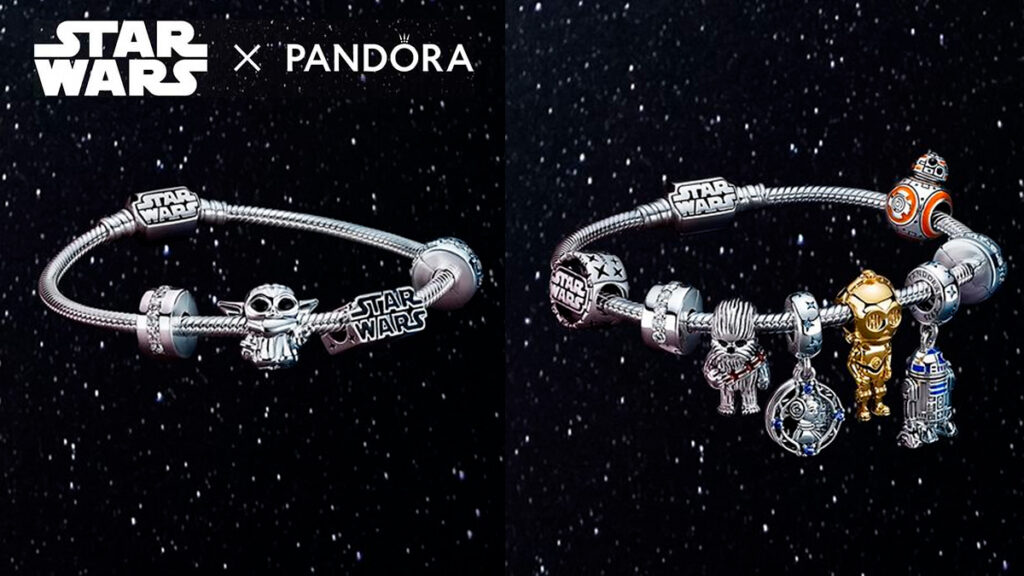 La collezione Pandora x Star Wars