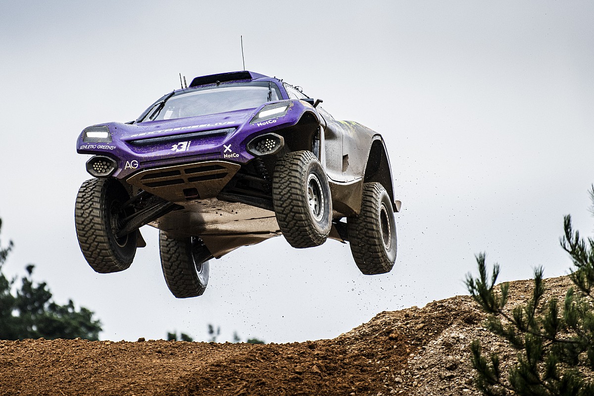 Loeb e la Gutierrez assoluti dominatori sul tracciato di Bovington (Foto: Extreme E)