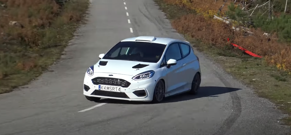 Badiu impegnato in un test in Portogallo (credit to CRV, Youtube)