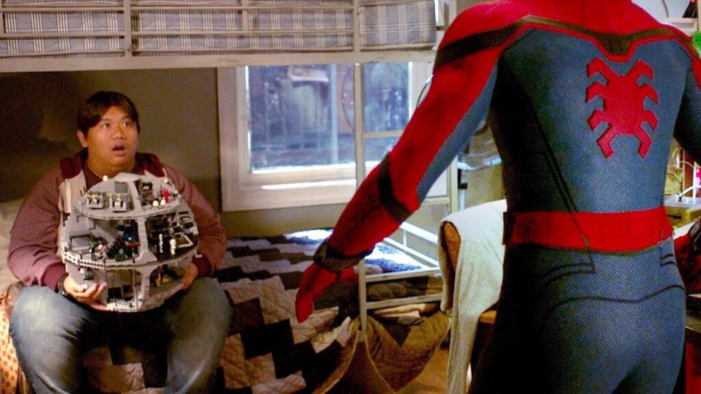 Una scena di Spiderman: Homecoming