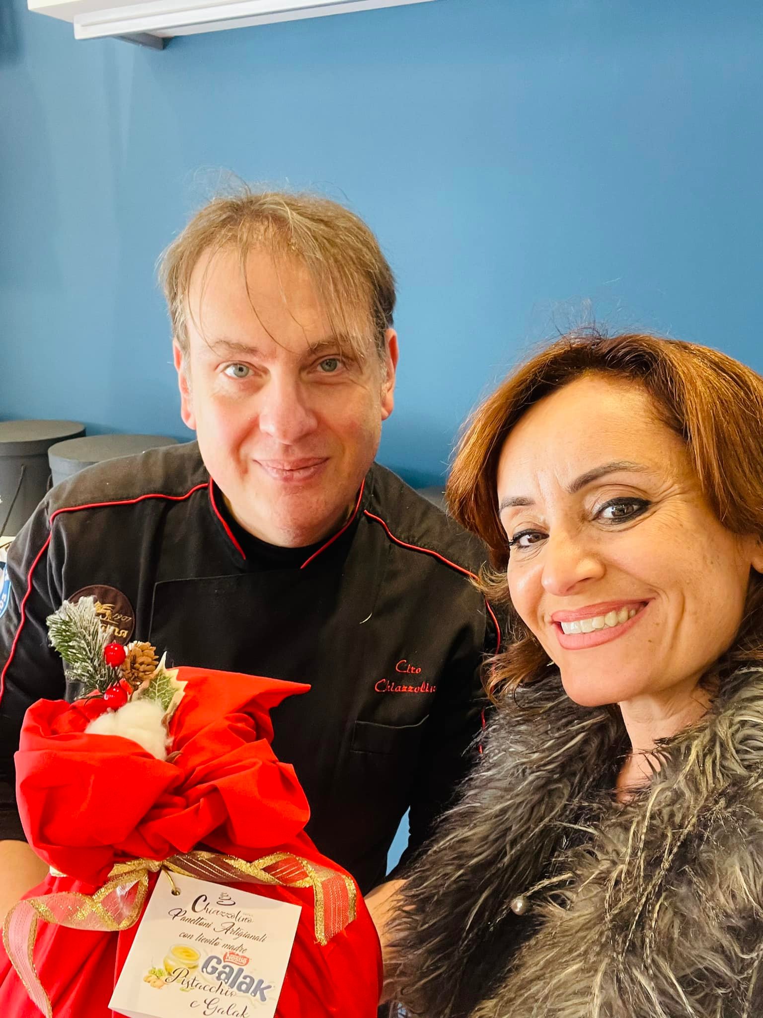 Ciro Chiazzolino con Marita Campanella (Ho.Re.Ca Advisor & Event Planner)